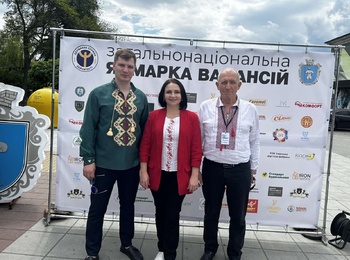 Представники Уманського національного університету взяли участь у Загальнонаціональному ярмарку вакансій
